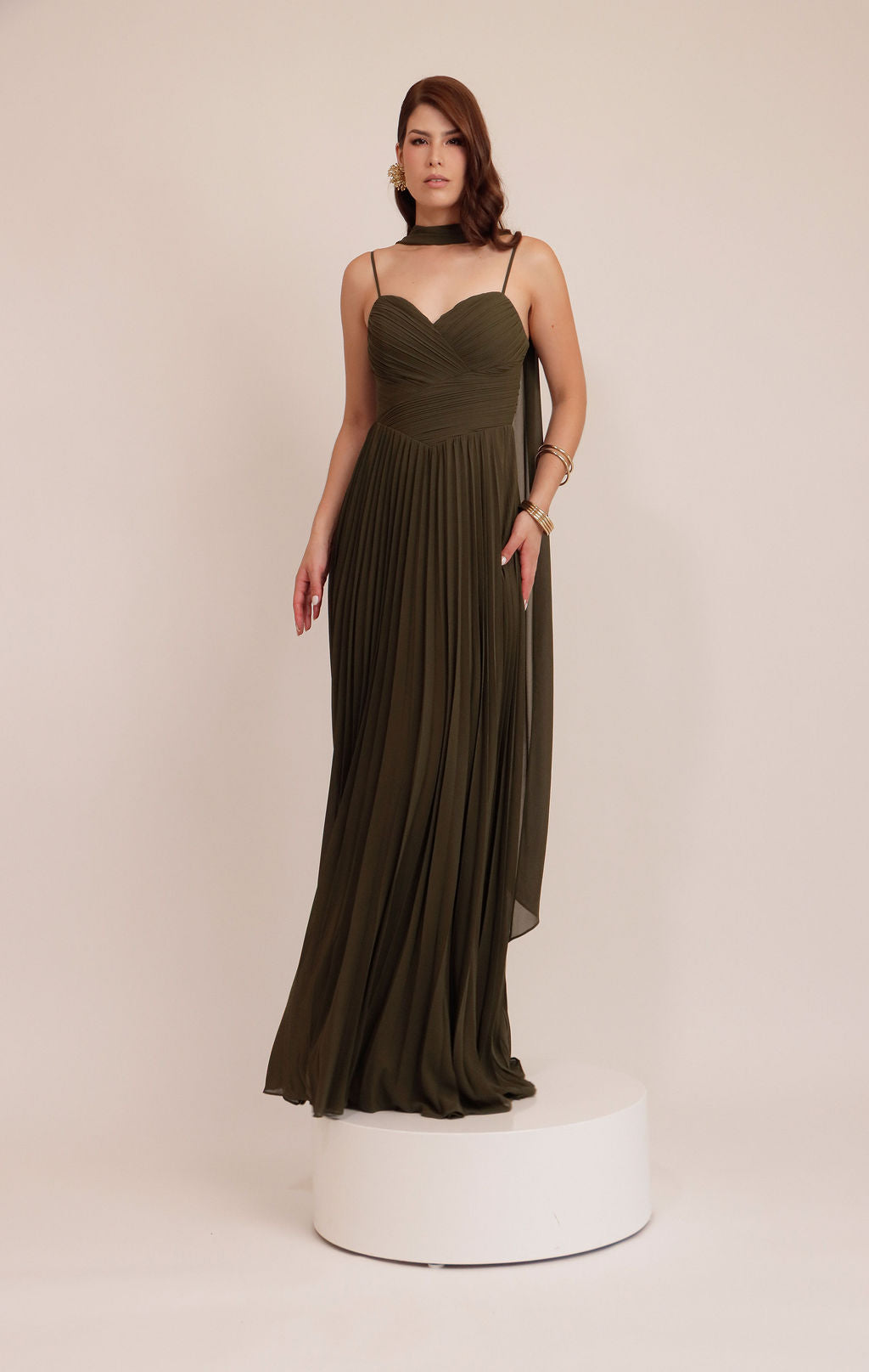 VESTIDO CELESTE
