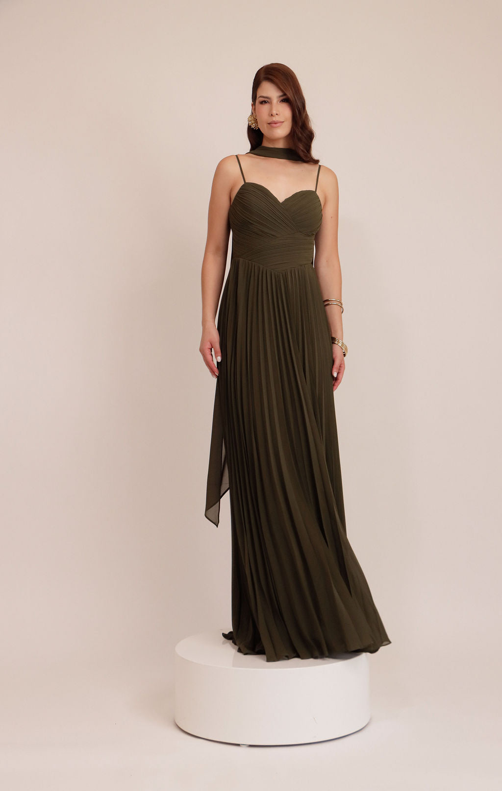 VESTIDO CELESTE