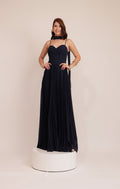 VESTIDO CELESTE