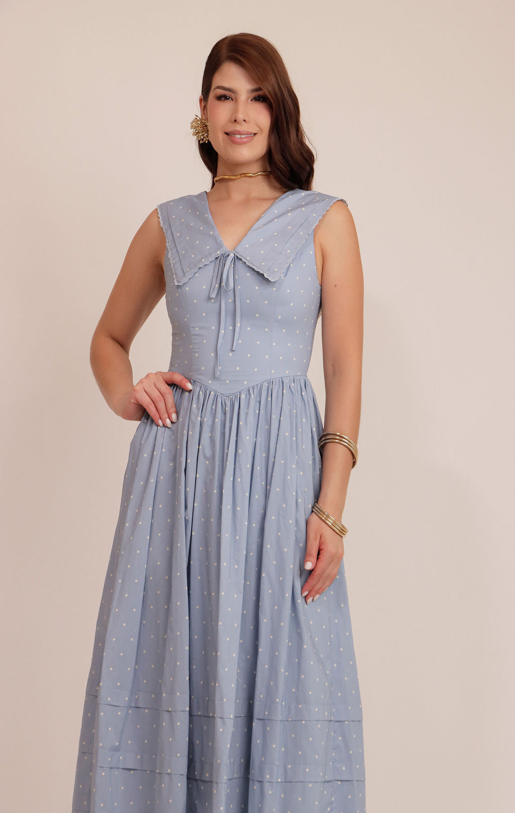 VESTIDO JULIETA AZUL