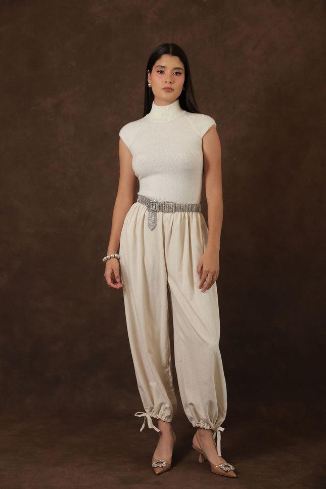 Pantalón Relaxed Beige